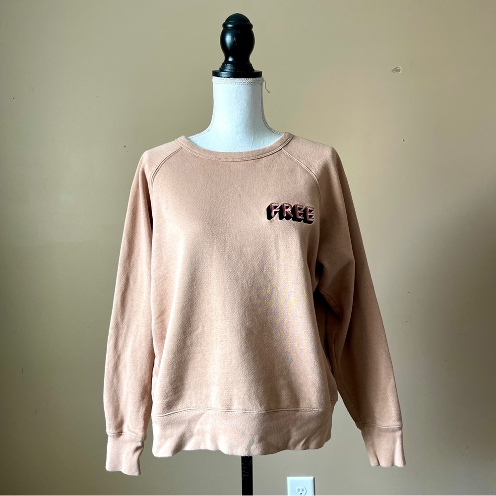 WILFRED FREE | Tank Raglan Sleeve Crewneck Sweatshirt Sz M